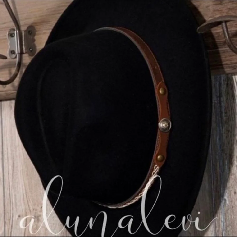 Fedora Hats Light Brown or Black